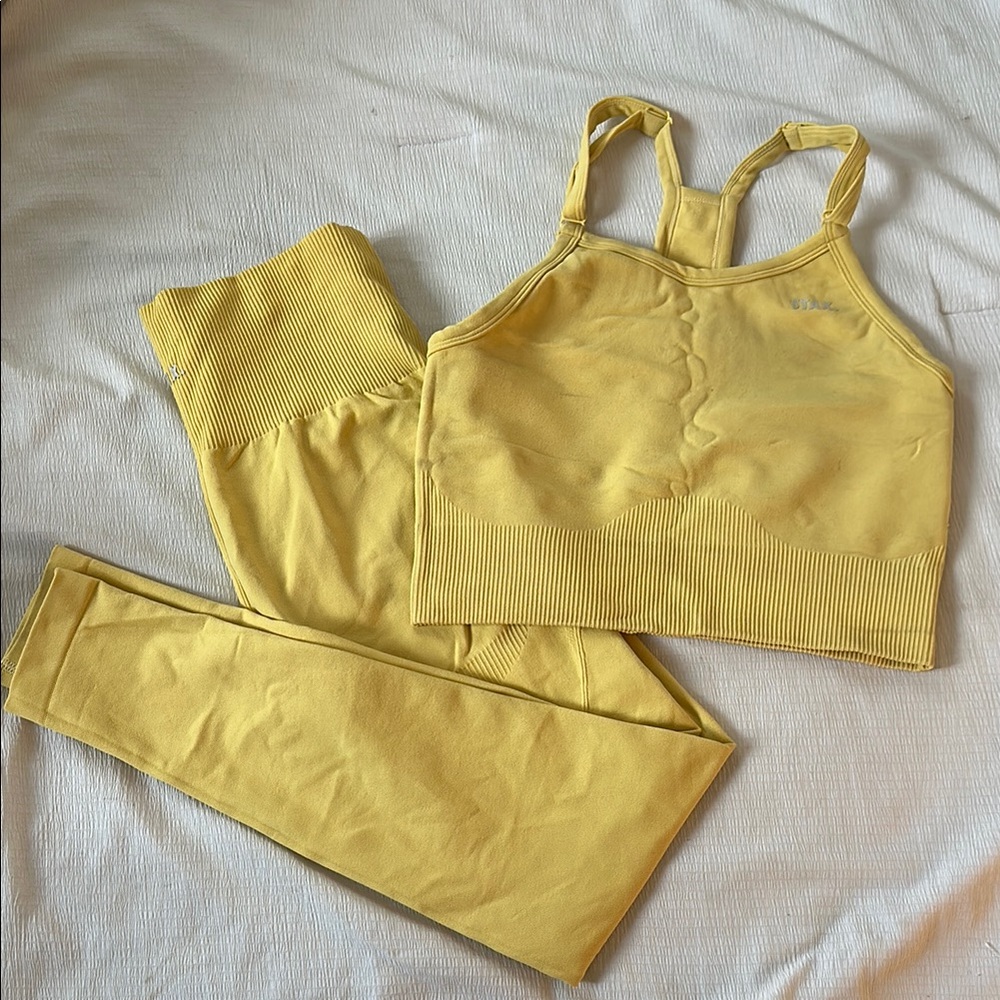 STAX Yellow Women's Active Set